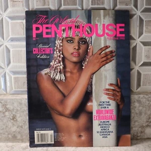 THE GIRLS OF PENTHOUSE FEBRUARY 1990 COLLECTORS EDITION GREAT CONDITION - Picture 1 of 3