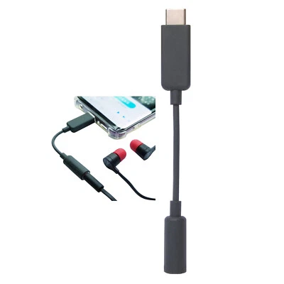 HTC Type C USB-C to 3.5mm DAC Audio Jack Headphone Adapter for HTC U11+ U Ultra - Image 1 of 4