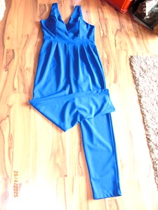 Eleganter Jumpsuit, Overall von WalG, Gr. 36/38, royalblau - wie neu - Bild 1 von 5