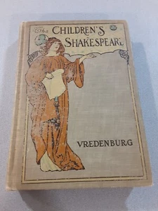 Antique The Children's Shakespeare E.Nesbit Illustrated Mershon Co UAC READ - Picture 1 of 16