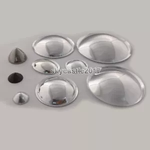 2pcs Speaker Plastic Dome Dust Cap Woofer Bullet Head Cover Speaker Repair Parts - Picture 1 of 31