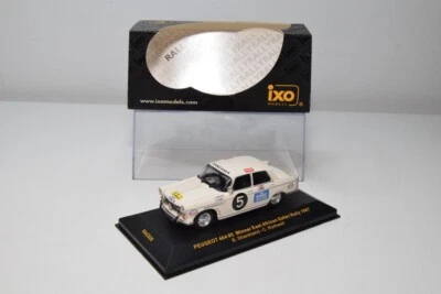 B43 1:43 IXO RAC026 PEUGEOT 404 #5 WINNER EAST AFRICAN SAFARI RALLY 1967 MIB - Image 1 of 4