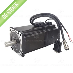 Motor paso a paso de circuito cerrado Stepperonline 2 fases Nema 34 8,5 Nm Φ14 mm con freno CNC - Imagen 1 de 7