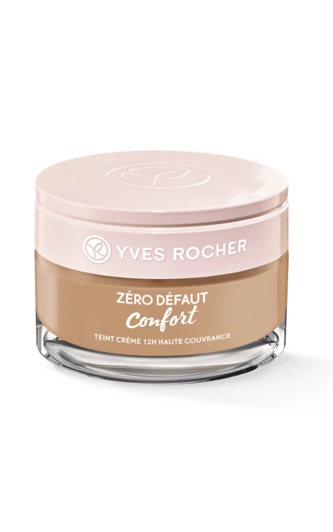 YVES ROCHER COULEURS NATURE ZERO DEFAUT CREAM FOUNDATION # PINK 300-40 ml NEW - Image 1 of 1