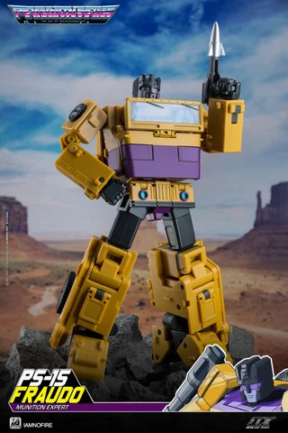 New MMC OX PS-15 Fraudo Swindle G1 Bruticus MP Scale Transforms Figure in stock Cover