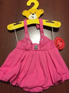 Nuevo Build a Bear Oso de Peluche Ropa Niñas Joya Halter Vestido Bonito Burbuja Nuevo con Etiquetas - Imagen 1 de 10