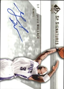 2003-04 SP firmas auténticas #GWA Gerald Wallace - casi nuevo como nuevo - Imagen 1 de 2