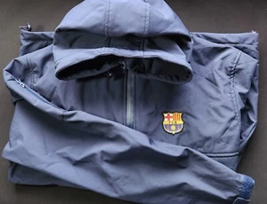 New Authentic FC Barcelona Jacket Men's Size L! - Picture 1 of 4