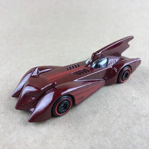 2023 Hot Wheels Batman Batmobile Red 137/250 1:64 Diecast Car Loose - Picture 1 of 6