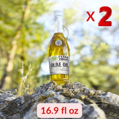 KORVEL Greek Extra Virgin Olive Oil, Amphora 16.9 fl oz-2 pack - Image 1 of 4