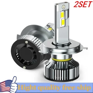 NEW AUXITO H4 LED Headlight Super Bright Bulbs Kit HIGH/LOW Beam White 6500K 4x - Picture 1 of 12