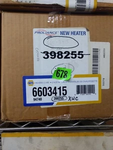 Napa 660-3415 Heater Core - Picture 1 of 1