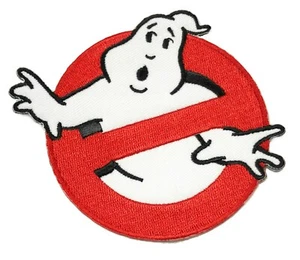 #6108 Ghostbusters No-Ghost Sign Movie Logo Embroidery Applique patch - Picture 1 of 13