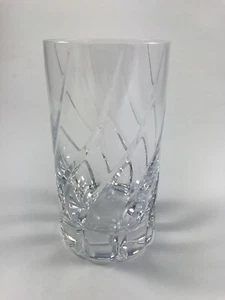 MIKASA "OLYMPUS" CUT CRYSTAL HIGHBALL GLASS 5-3/8" CUT SWIRLS, No Trim - Picture 1 of 5