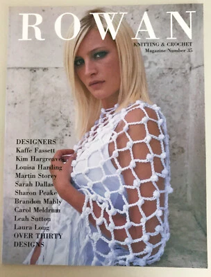 ROWAN KNITTING & CROCHET Magazine Number 35 - Designer Patterns! (See Photos) - Image 1 of 4