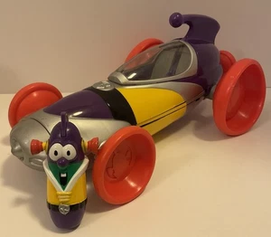 VEGGIE TALES VEGGIETALES LARRY BOY LARRY MOBILE 2000 GRAN IDEA COMPLETA Y FUNCIONANDO - Imagen 1 de 17