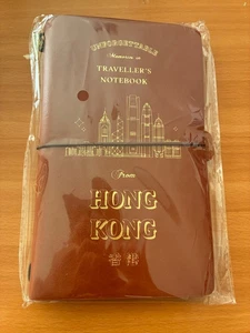 Traveler's Note Limited Hong Kong diario di viaggio vintage dal Giappone NUOVO - Foto 1 di 2