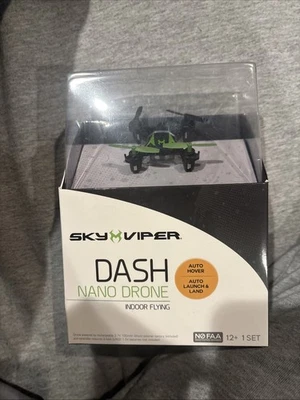 Sky Viper Dash Nano Drone Auto Hover Indoor Flying 12+ - Image 1 of 2