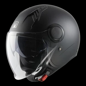 CASCO JET MPH NEW ONE ECE 22.06 DOPPIA VISIERA NERO OPACO TAGLIA M - Picture 1 of 5