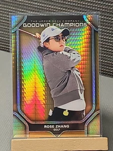 Rose Zhang 2024 UD Goodwin Champions #P14 Prisma Naranja/349 Raro - Imagen 1 de 3