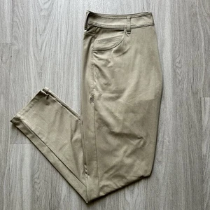 Rhone Commuter Pants Mens 38 Beige Classic Fit Performance Stretch Chino - Picture 1 of 11