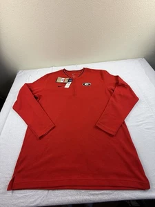 Nike Dri-Fit Georgia Bulldogs 1/4-Reißverschluss Sweatshirt rot Stehkragen Herren Größe Lg $ 90 - Bild 1 von 10