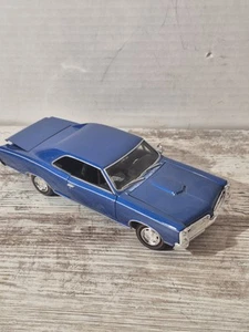 CLASSIC METAL WORKS 1966 PONTIAC GTO HARDTOP 1/24 VERDE/NERO SENZA SCATOLA COLORE RARO - Foto 1 di 12