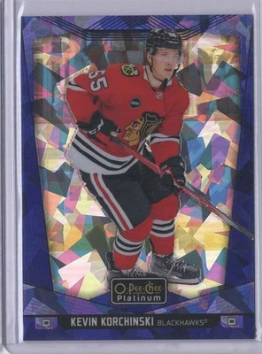 2024-25 Kevin Korchinski Upper Deck OPC Platinum Blue Fragments Ice 87/125 - Image 1 of 2