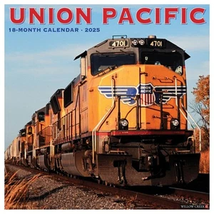 Willow Creek Press, Union Pacific Railroad 2025 Wall Calendar - Picture 1 of 4