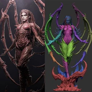 Kerrigan 1/12 1/10 1/8 1/6 1/4 3D Print Model Kit Unpainted Unassembled - Picture 1 of 7