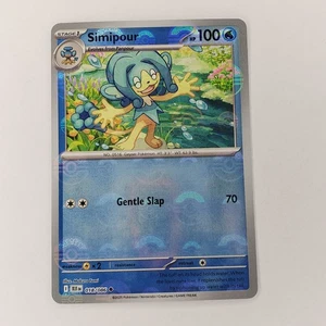 Simipour (Poke Ball Pattern) 018/086 - SV: Black Bolt Holo NM - Bild 1 von 2