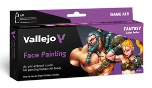 Vallejo 72204 PACKUNG 8 FARBEN À 18 ML FACE PAINTING BY A. GIRALDEZ - Bild 1 von 4