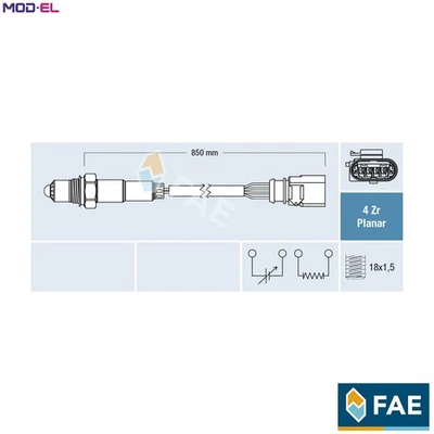 LAMBDA SENSOR 77403 FOR SKODA OCTAVIA/II/Combi LAURA VW GOLF/PLUS BORA JETTA A6 - Image 1 of 4