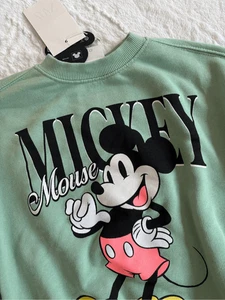NWT Zara Disney Mickey Mouse printed sweatshirt 5 Years - Picture 1 of 7
