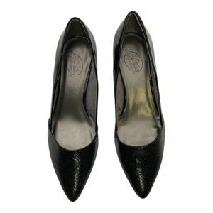 LifeStride Marcy Dress Pump Black Snake Print US Women's 10W - Picture 1 of 7