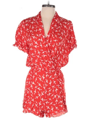 DVF WEST Women Red Romper P - Image 1 of 2