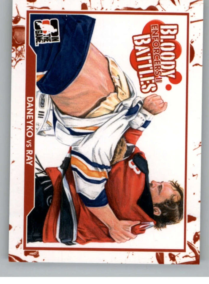 2013-14 ITG Enforcers Series Two Hockey Base or Autograph Cards Pick From List - Image 1 of 1
