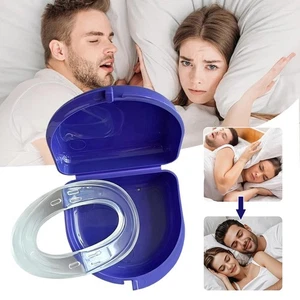 Anti Snoring Mouthpieces Reduce Snoring Aid for Comfort, Easy Breathing - Picture 1 of 10