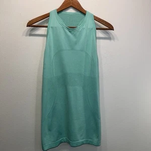 Lululemon Swiftly Tech Tank Top Womens Size 10 Racerback Green Stretch Workout - Picture 1 of 7