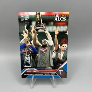 2023 Topps Now ALCS Adolis Garcia "Historic Game 7" Blue /49 #1038 - Bild 1 von 2