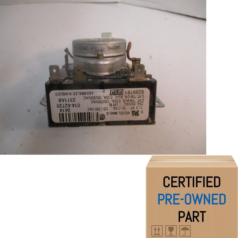 U2-WP8299781 Para Secadora Estate Temporizador Control Parte # Modelo Foto 1 de 1