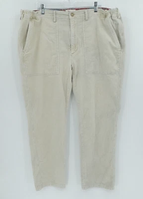The Territory Ahead Pants Mens XXL Cream Corduroy Chino Patch Pocket Preppy - Image 1 of 4