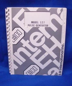E-H International Model 127 Pulse Gen. SERVICE Manual - Picture 1 of 1