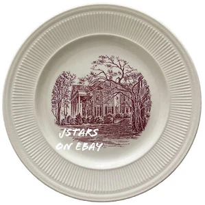 1985 FARMINGTON COUNTRY CLUB RESTAURANT WARE DINNER PLATE, CHARLOTTESVILLE, VA - Picture 1 of 4