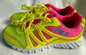 Fila Womens Yellow Pink Blue White Lifestyle Sneakers Shoes 5 - Picture 1 of 10