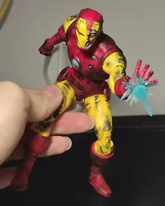 MacFarlane Unpainted Zombie Iron Man Head Carved 1/12 Scale Tony Stark Head Mode - Picture 1 of 5