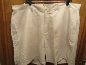 NWT MENS MOBILE BAY MICROFIBER OFF WHITE SHORTS SIZE 42 - Picture 1 of 7