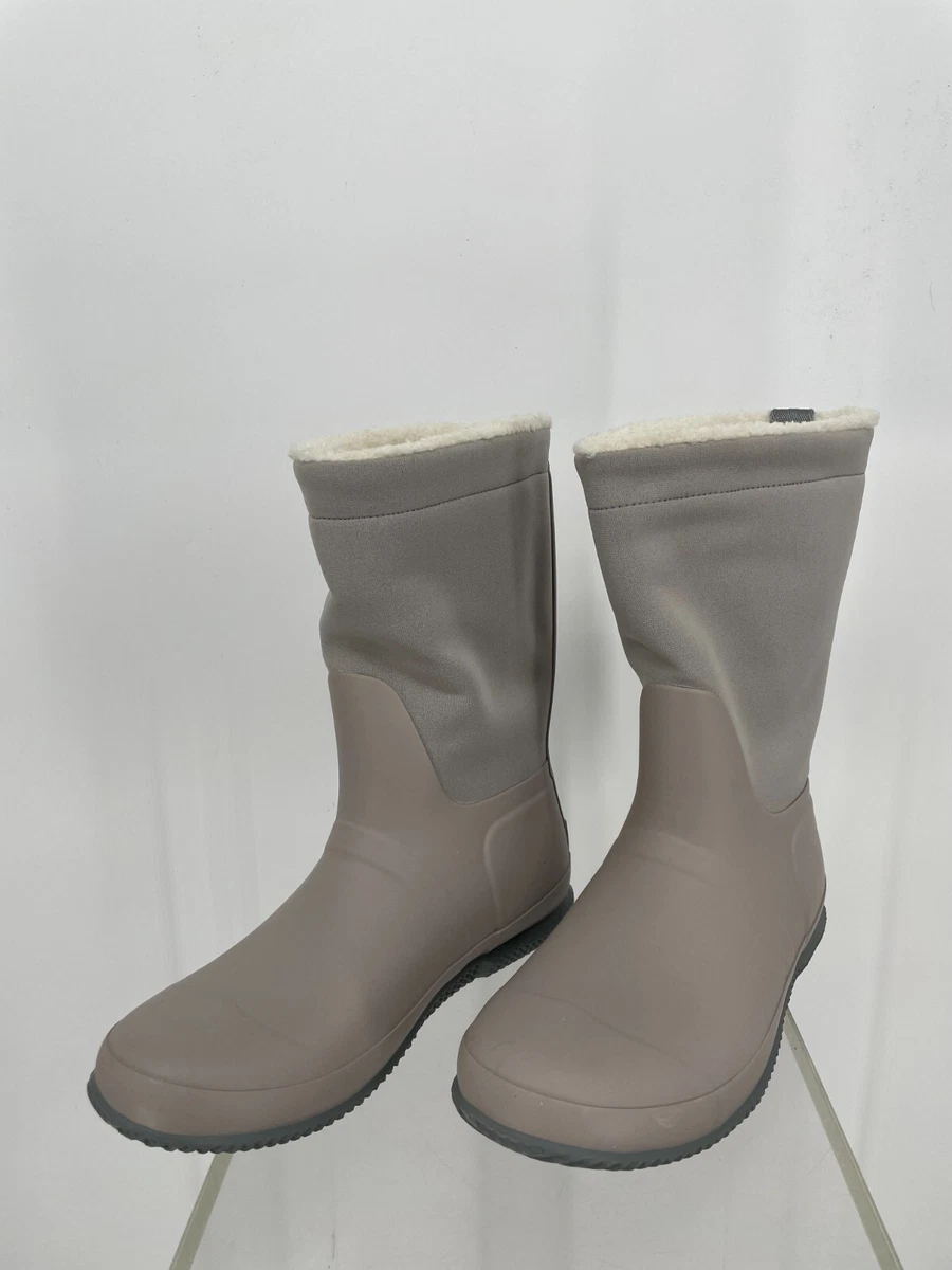 Bottes Hunter Sherpa à Roulettes Pour Femmes - Taille US 8, Gris, Imperméables En Caoutchouc