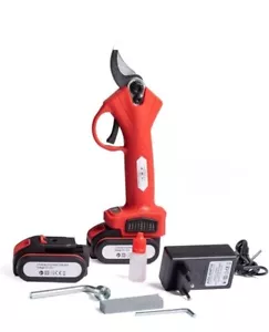 FORBICE DA POTATURA DOPPIA BATTERIA 21V O 48VF CESOIA DA POTATURA ELETTRICA 30mm - Foto 1 di 7