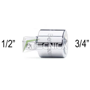 Raccordo riduzione attacco Beta 928/15 quadro femmina 3/4" maschio 1/2" bussola - Imagen 1 de 2